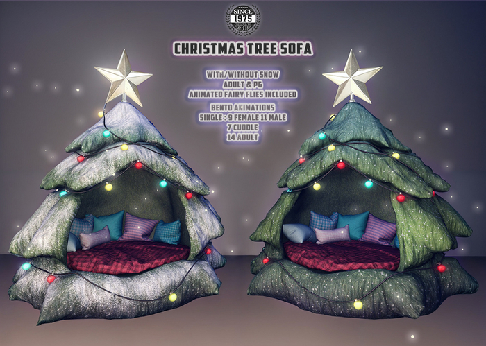 [Since1975] Christmas Tree Sofa