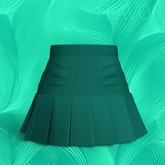 Turqoise Pleats Skirt Legacy