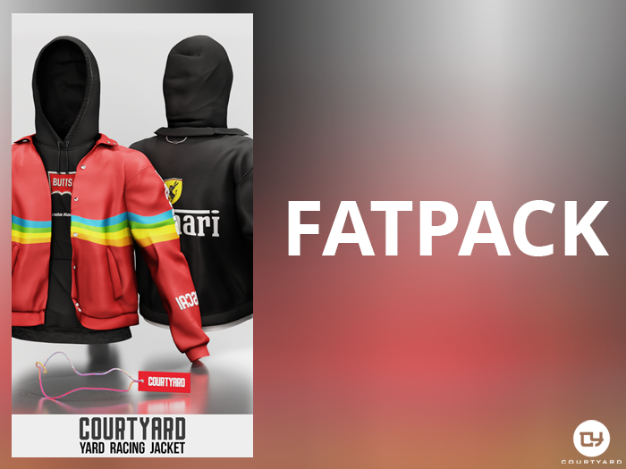 '' COURTYARD '' YARD RACING JACKET - GIFT! FATPACK