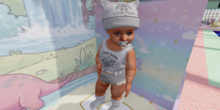 {CC} Little Techie Diaper Set (LB)