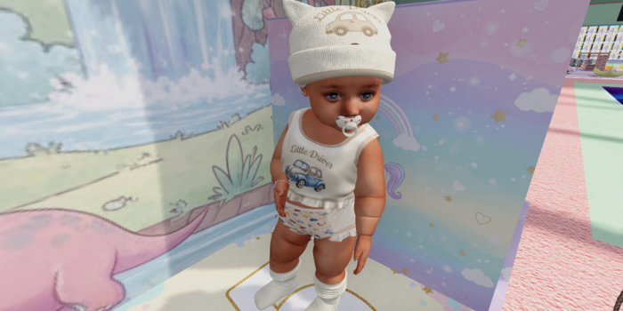 {CC} Little Driver Diaper Set (LB)