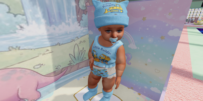 {CC} Lil Builder Diaper Set (LB)