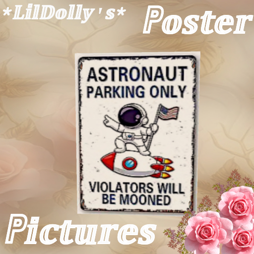 *LilDolly's* Moon Poster BOX
