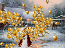 New Year 2026 balloons