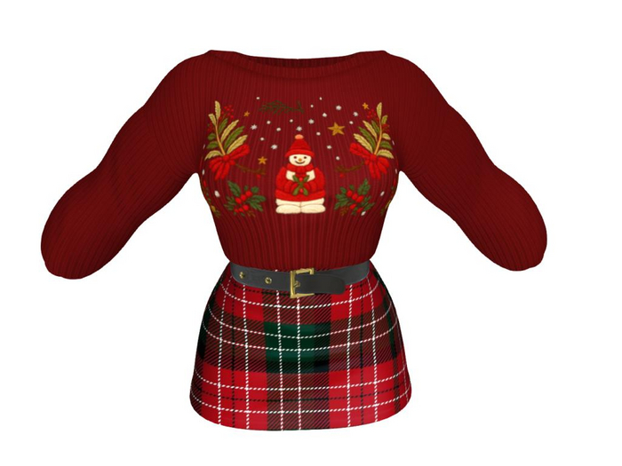 REVOLUTION - Holly Outfit (Red)