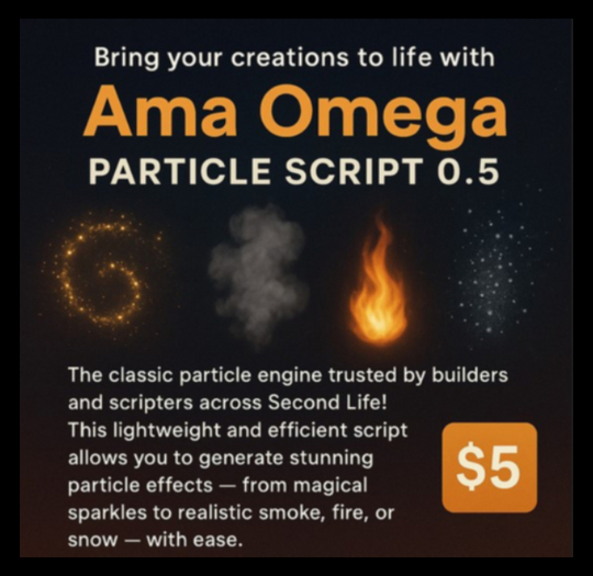 ama omega particle script