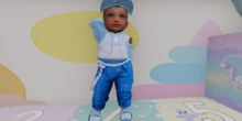 {CC} Soft  n Sweet Blue Sweats (TD) boys