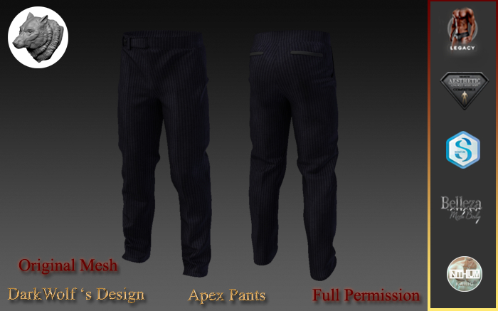 Apex Pants Men Full Perm