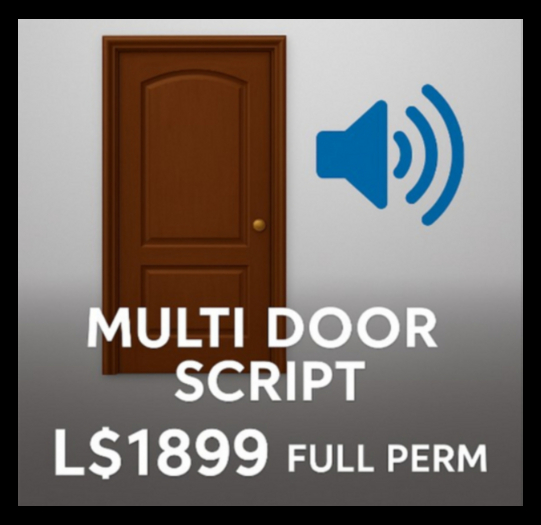 MultiAccess Pro Door Control Script – Full Perm Advanced Multi-Door System