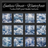 *Wallflowers* Endless Forest - Winterfrost