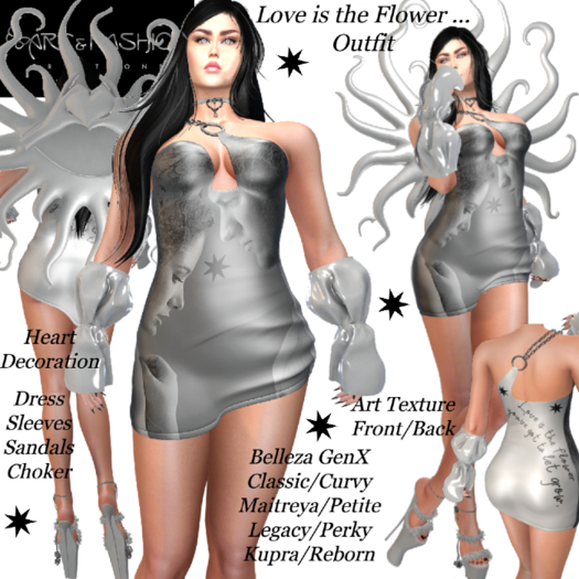 ART & FASHION - LOVE IS THE FLOWER ... OUTFIT