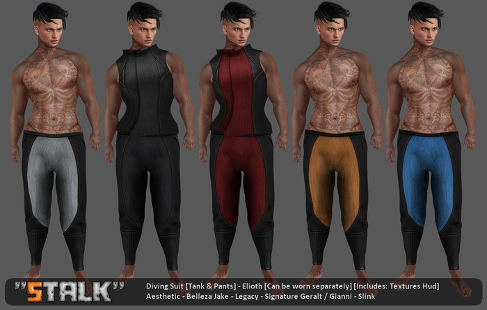 Diving Suit [Tank & Pants] - Elioth