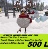 Reindeer Chicken Rodeo Ride 2025