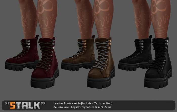 Leather Boots - Kevin
