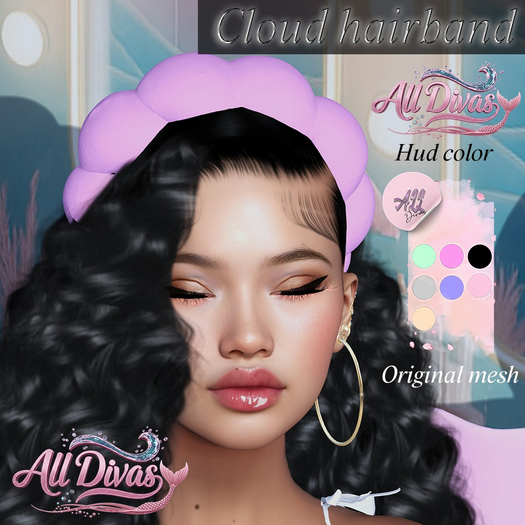 [All Divas] Cloud Hairband