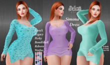 Delicatt Couture - Simona Dress♥Dec.04♥2025♥