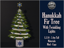 HANUKKAH -  CHANUKA - TREE - BUSH