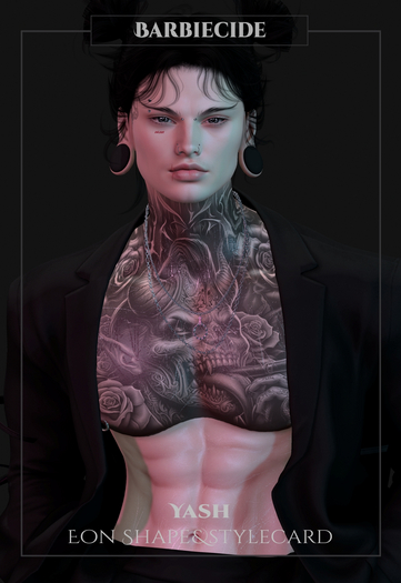 Barbiecide Yash Shape&Stylecard For Eon