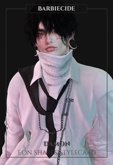 Barbiecide Damon Shape&Stylecard For Eon