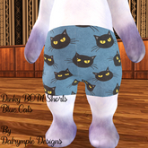 [Dalrymple Designs] Dinky BOM Blue Cats Shorts