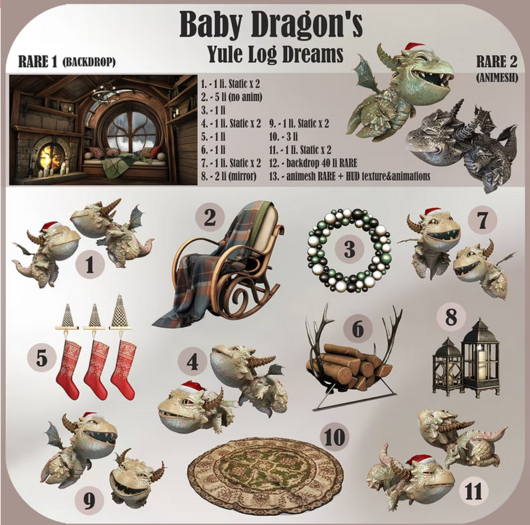 13. ~MR~ Baby Dragon~ RARE
