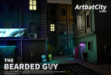 Artbat City Backdrop - The Bearded Guy