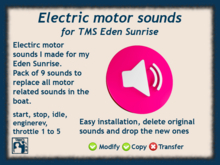 Eden Sunrise - Electric motor soundpack