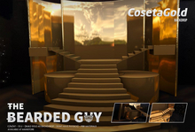 Coseta Gold Backdrop - The Bearded Guy