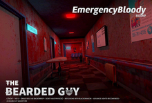 Emergency Night Bloody Backdrop - The Bearded Guy