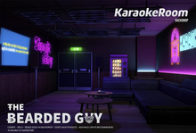 Karaoke Room Backdrop - The Beardeed Guy