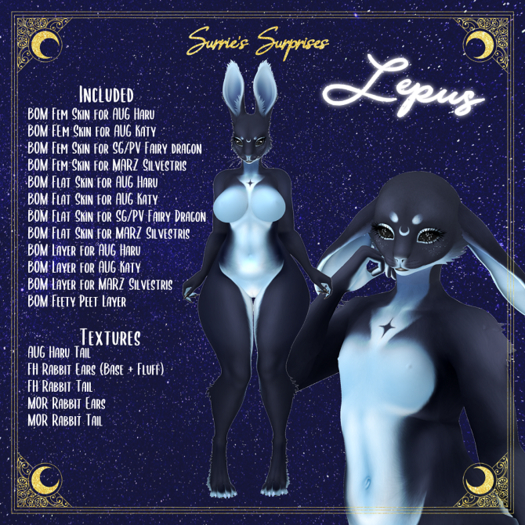~S.S.~ Lepus - Blue Moon FEM + FLAT
