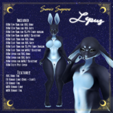 ~S.S.~ Lepus - Blue Moon FEM + FLAT