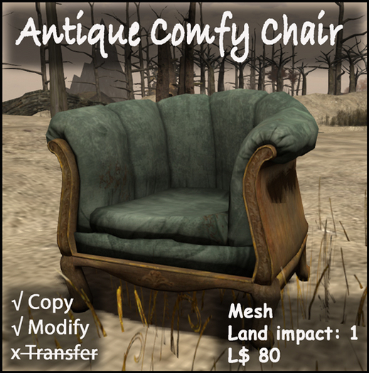 Antique Comfy Chair-2