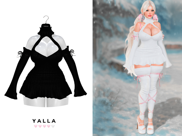 #Unpack me! YALLA ~ Aimee Dress [BLACK]