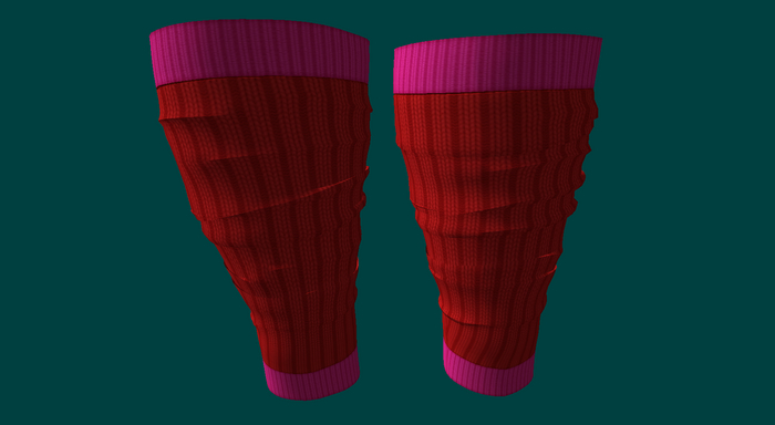 ! ! NB - Leg Warmers W/ HUD