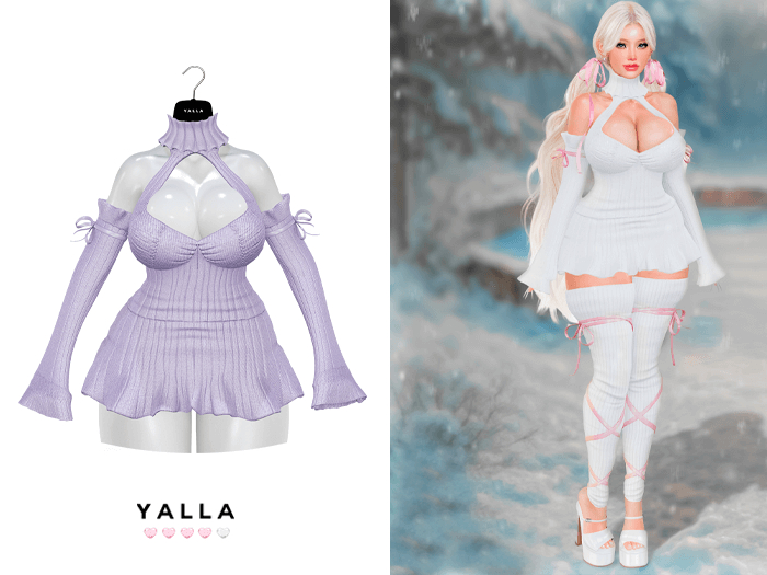 #Unpack me! YALLA ~ Aimee Dress [LILAC]
