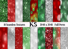 CHRISTMAS SEAMLESS 17 FULL PERM TEXTURES 