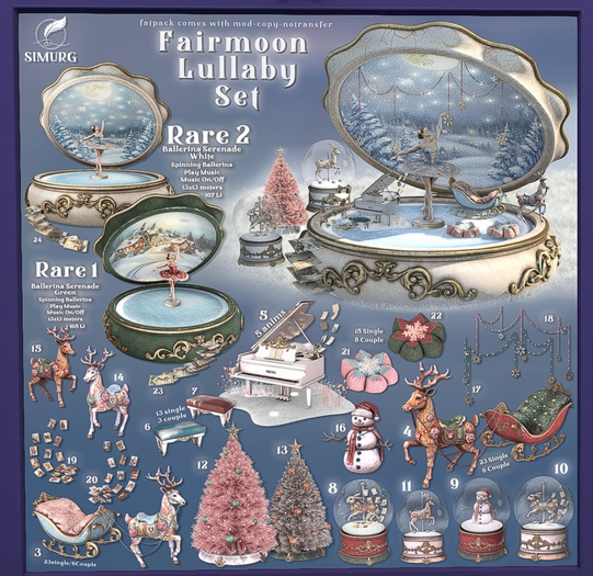 13. Simurg - Fairmoon Lullaby - Petalpine Tree Green