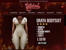 Wicked - Draya Bodysuit [TAN]