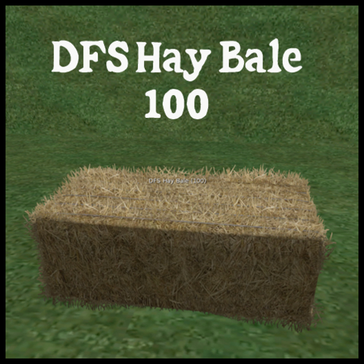 DFS Hay Bale (100) - ACTUAL ITEM