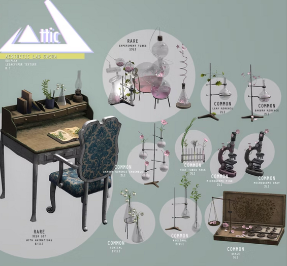 -ATTIC- Aesthetic Lab Leaf Florence