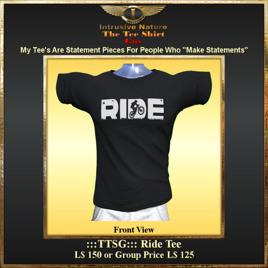 :::TTSG::: Ride Tee