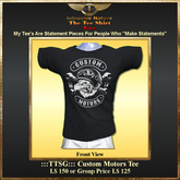 :::TTSG::: Custom Motors Tee