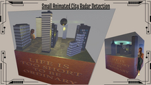 Small Animated City Radar Detection