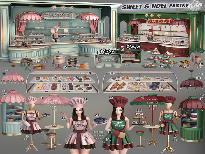 24.[Since1975] Sweet & Noel Pastry - Xmas Plate (Hold)