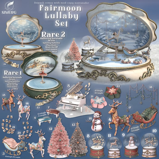 Simurg - Fairmoon Lullaby Set