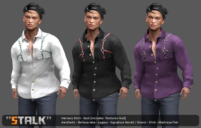 Harness Shirt - Zack [DEMO]