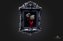 Eerie Elegance Painting – Gothic Wall Art Decor
