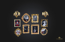 Haunted Gallery Painting – Gothic Wall Art Decor