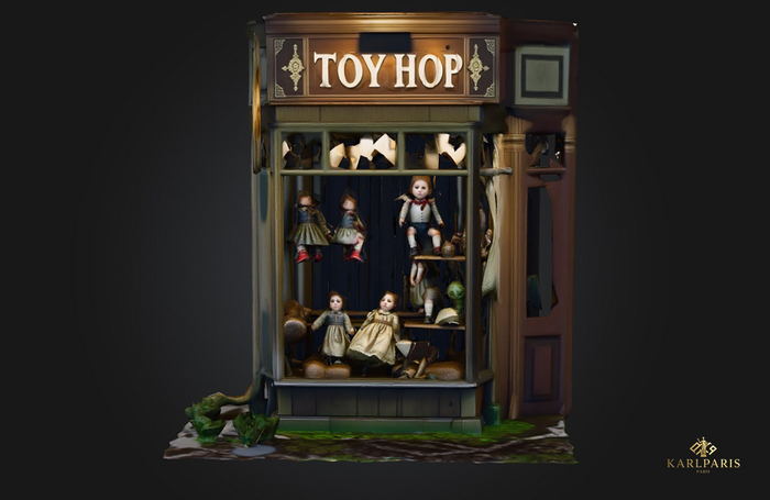 Haunted Toy Shop – Spooky Gothic Decor Set